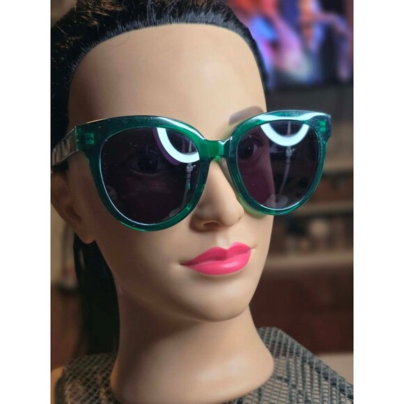 Gentle Monster Green illusion sunglasses